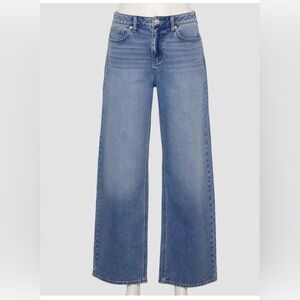 Indigo Blue Flare Jeans in Classic Denim